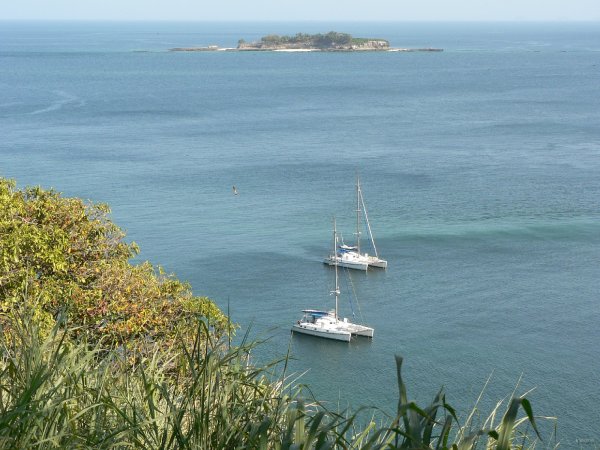 20- Aldora et  Imagine au mouillage a Pacheca 